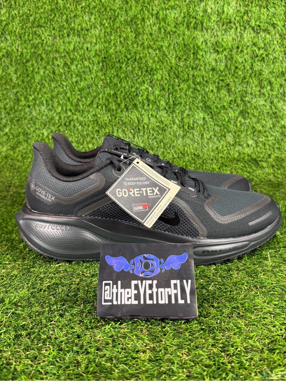 NEW Nike Air Zoom Pegasus 41 GORE-TEX Black Anthracite FQ1356-001 Men’s 11.5